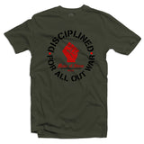 Disciplined Men's motivational t-shirt